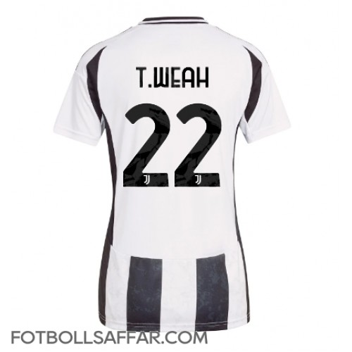 Juventus Timothy Weah #22 Hemmatröja Dam 2024-25 Kortärmad